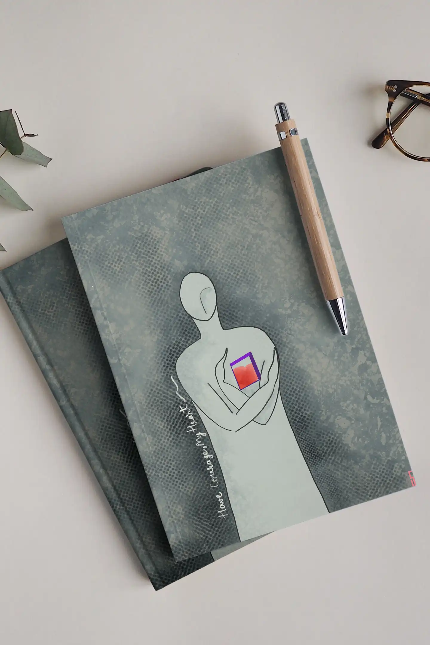 Have Courage My Heart | A5 Notebook