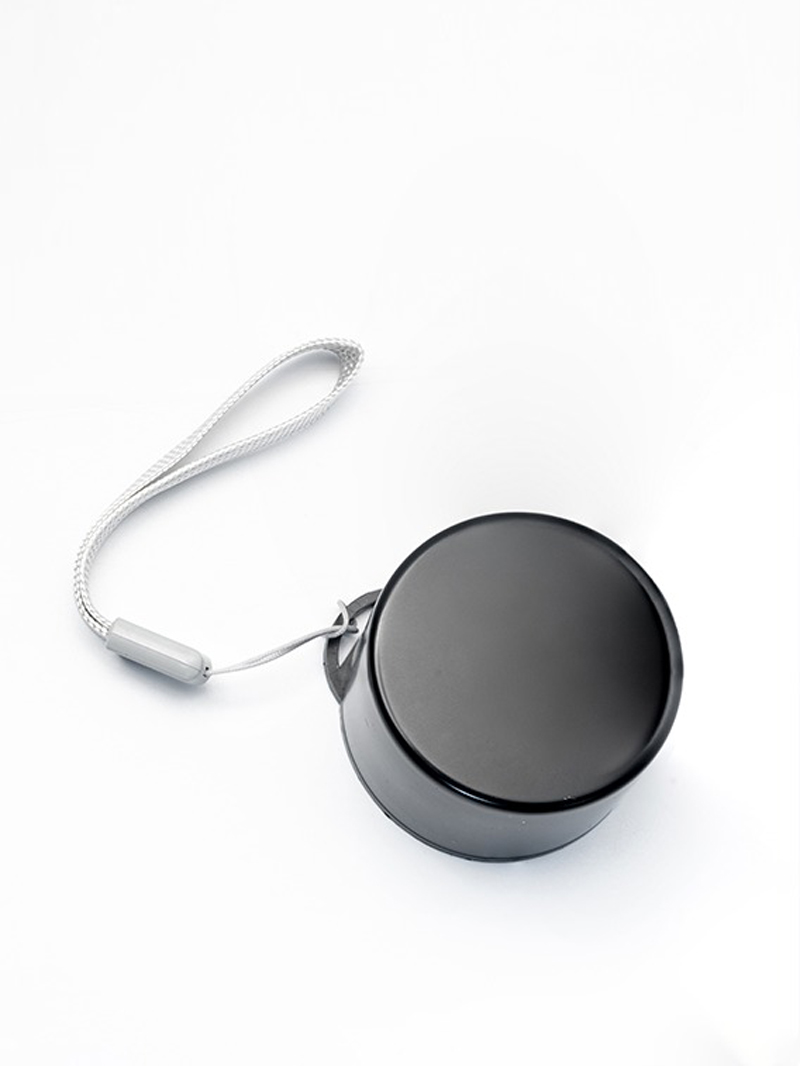 Steel Water Bottle Black Lid